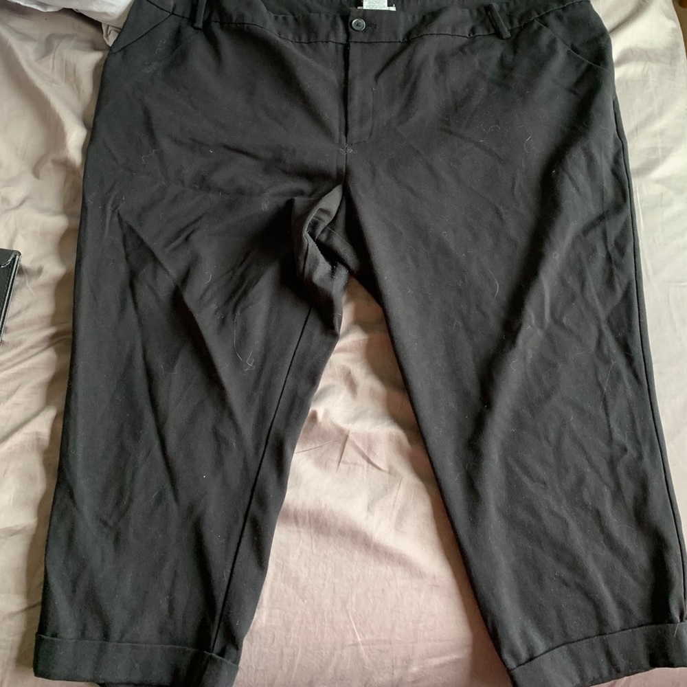 Ava & Viv plus size slack capris